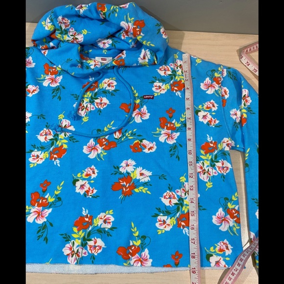 Levi's Raw Floaty Floral Sweatshirt/Hoodie - Picture 5 of 8